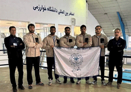 کسب مقام چهارم تیم نجات غریق پسران دانشگاه رازی در مسابقات قهرمانی دانشجویان پسر دانشگاه ها و موسسات آموزش عالی سراسر کشور