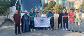 اعزام نخستین کاروان ورزشی دانشگاه رازی به المپیاد دانشجویان کشور
